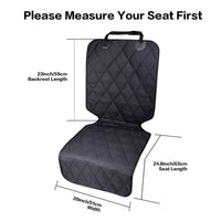 Oxford Fabric Car Pet Mat for Front Seat, Single Seat, Anti-Dirt