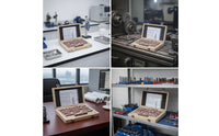 47 Pieces Gauge Block Set with Wooden Case Fine-Tolerance Steel Gauge Block Set Calibration Blocks for Inspectors, Metrology Labs, Machine Shops