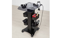 Rolling Salon Cart Caster Wheels Salon Side-Mounted Cups for Barbers