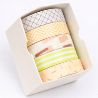 Washi Tape Set for Journal Decorating, Colorful Masking Rolls for Scrapbooking Planner Accessories, Decorative Craft Supplies Gift Pack
