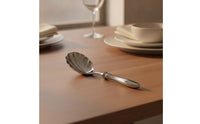 Shell Serving Spoon Decorative Spoon with Shell-Shaped Bowl Rust-Resistant