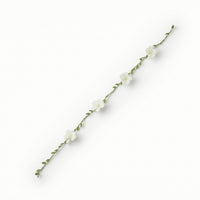 Delicate Vine Bracelet with Flowers Dainty Floral Bracelet Elegant Flower Wristlet Comfortable for Costume Styling, Stage Performances