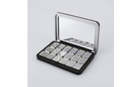 Cosmetic Storage Case with Mirror Customizable Refillable Makeup Organizer Makeup Case with Mirror Attractive