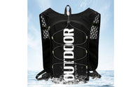Lightweight Running Vest Breathable Backpack with Adjustable Straps Slim Hydration Pack Snug Fit for Runners, Cyclists, Hikers, Cycling, Outdoor Training