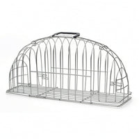 Pet Washing Cage with Handle Stainless Steel Pet Washing Cage Double-Door Long-Lasting for Groomers, Home, Bathtub