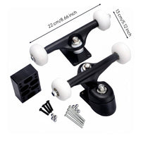 Sturdy ABS Construction Surfskate Truck Set Pumping Action Beginner Surfskate Trucks Flexible Turning Land Surfing Skateboard Truck High Load-Bearing for Beginners