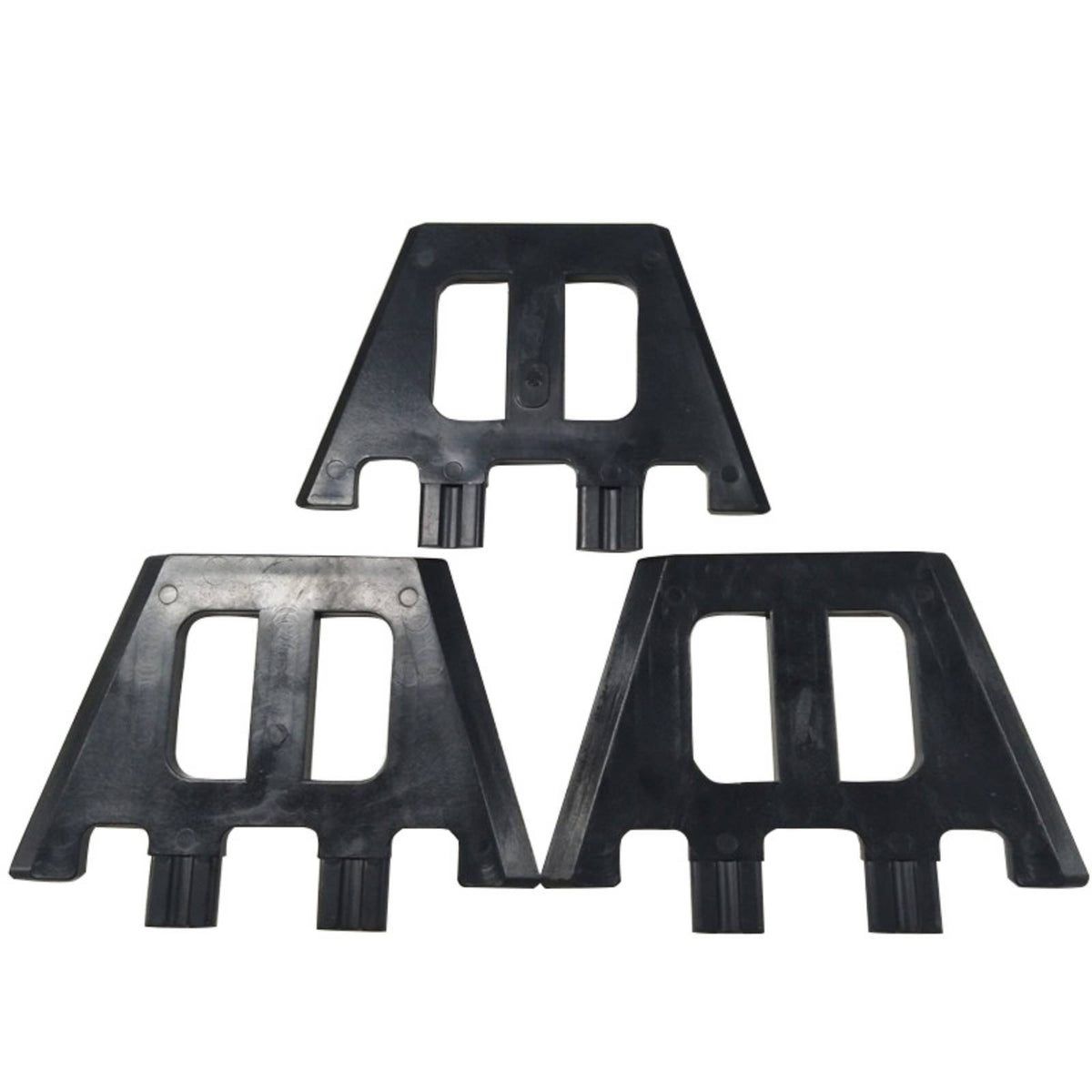 3 Pieces Surfboard Fin Alignment Plate Surfboard Fin Alignment Plate Angled Water Sports Gear