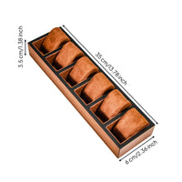 Watch Tray with Cushions Low-Profile Watch Display Tray Open-Top for Collectors, Retail Counter, Showcase