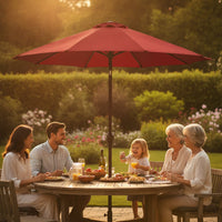 Patio Umbrella Replacement Canopy Patio Umbrella Canopy Hassle for Garden, Poolside