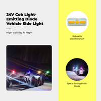COB Side Marker Light, 24V Waterproof LED Turn Signal