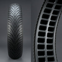 Electric Scooter Solid Tyre Puncture-Resistant Electric Scooter Tire Solid Tire Reliable Grip Lightweight for Commuters