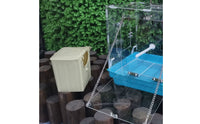 Small Parrot Breeding Nest Hangable Parrot Nesting Enclosure Ventilated Design Bird Breeding Box for Aviary