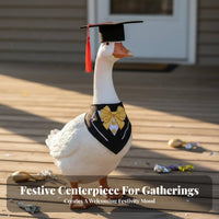 Cute Designs Goose Dress-up Set Multiple Design S Funny Pet Hat and Collar Set Adjustable Fit for Halloween, Birthday Parties, Themed Events