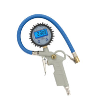 Tire Inflator Flexible Tire Inflator with Gauge Accurate Air Compressing Attachment for Vehicle Owners, Garage, Workshop
