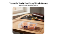 Adjustment Tool Set Includes Replacement Pins Timepiece Link Removal Kit Portable for DIY Enthusiasts, Beginners
