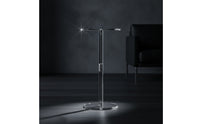 Acrylic Side Table Minimalist Clear Pedestal Table Furniture Sleek Small for Living Room, Bedroom