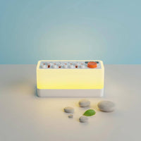 RGB   Speaker Modern Design Night Illuminated Speaker Body Audio Device for Bedroom