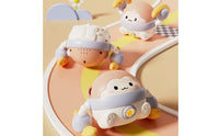 Sound-Responsive Rolling Monkey Toy Interactive Baby Crawling Toy Developmental Educational for Babies, Infants, Toddlers, Tummy Time, Floor Play