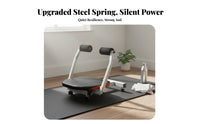 Sit-up Assistant Device Multi-Functional Sit up Machine Compact Design Spring Assisted Core for Adults, Women, Home Gym, Indoor, Living Room