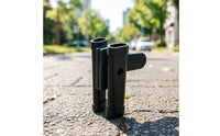 Drumstick Sticks Holder with Clamp Compact Drumstick Holder with Clamp Matte for Drummers, Percussionists, Stage, Rehearsal Rooms