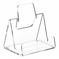Acrylic Brochure Display Stand Slant Back Design Countertop Brochure Stand