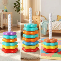 Rotating Stacking Stacker Interactive Rotating Stacker Learning