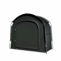 Large Space Portable Outdoor Bike Storage Tent Easy to Set up Freestanding Bike Storage Shelter Quick Setup Waterproof for Long-Distance Riders, Cyclists, Travel