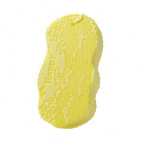 Embossed Children's Bath Scrub Sponge Absorbent PVA Bath Sponge Hanging Cord Good Water Absorption
