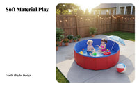 Foldable Dog Pool Versatile Foldable Pet Bathtub Multipurpose Portable Pet Bathtub for Dogs, Pets, Outdoor, Indoor, Backyard