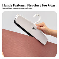 Wall Mounted Mat Rack Space-Saving Door Hanging Mat Rack Versatile Minimalist Design for Home Gym