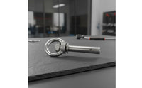 Pool Expansion Bolt with Eye Nut Loop Threaded Expansion Eyebolt for Fixed Installation