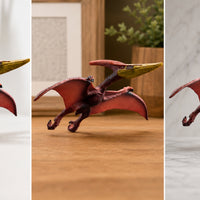 Pteranodon Figurine Prehistoric Pteranodon Figure Pterodactyl Toy Detailed Flying Reptile Figure Realistic for Dinosaur Lovers