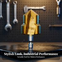 Conical PPR Hole Drill Bit Reinforced Pipe Reaming Drill Bit Sharp Edge Power Tool Accessory Metal for Drilling