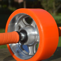 Double-Bearing Core Roller Stable Textured Grip Core Roller Orange Exercise Equipment for Indoor Fitness