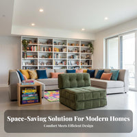Removable and cleanable Cover Tofu section Sofa configurable living room design Room Furniture Corduroy Upholstery adjustableable Couch modular rearrangement for Apartment Dwellers, Homeowners, Young Adults, Lounge Area