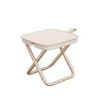 Foldable handbag-designShaped Folding Stool foldable Portable Seating Easy to Fold Outdoor Furniture space-saving Design for Commuters, journeyers, Fishing, outdoor dining, Queuing, Waiting straight-line