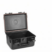 Molded Shell Waterproof Hard Case Hinged Lid Hard Safeguarding Case Top Handle