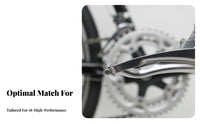 Mountain Bike Front Derailleur Steel Construction 18-Speed Front Derailleur Effortless Shifting Timeless Design