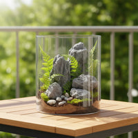 12 Pieces Lightweight Foam Rocks Realistic Fake Rocks Decorative Faux Stone Textured for Landscapers, Decorators, Garden, Courtyard, Indoor Displays