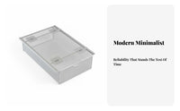 Stick-on Sliding Drawer Self-Adhesive Add-on Sliding Organizer Pull-out Design