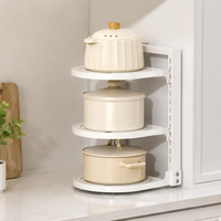 pot and pan organizer rack