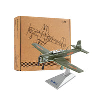 Chuangqin 1:48 CJ-6 Trainer Aircraft Static Model Display