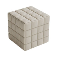 Nordic Aesthetic Upholstered Cube Seat Minimalist Design configurable Sofa Block Shape Seating Furniture versatile Combination for Business Owners, Apartment Dwellers, Interior Designers, Reception Area, Waiting Room, Lounge