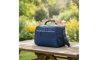 Thermal Shoulder Cooler Bag Padded Cooler Bag with Shoulder Strap Portable Cooling Tote Lightweight for Commuters, Students, Travelers, Picnic, Work, School, Travel