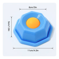 Dog Lick Bowl with Ball Removable Lick Bowl with Ball Octagonal for Cats