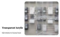 Acrylic Challenge Medal Display Case Sturdy and Acrylic Medal Display Case Dustproof for Hobbyists, Office, Study, Hobby Room
