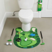Toilet Golf Game Funny Toilet Putting Green Easy Storage for Dad
