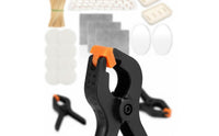 611 Pieces Lint-Non-Lint Card Cleaning and Flattening Tool Set Soft Microfiber Trading Card Care Set Good Absorbency
