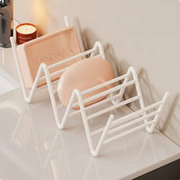 Rust-Proof Stainless Steel Soap Holder Easy to Clean Stainless Steel Soap Dish Space-Saving Shampoo Bar Holder Sturdy Construction for Shower, Countertop, Kitchen