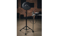 Single Trigger Cymbal Pad Easy to Install 12 Inch Rubber Playing Surface Electronic Drum Cymbal for Drummers